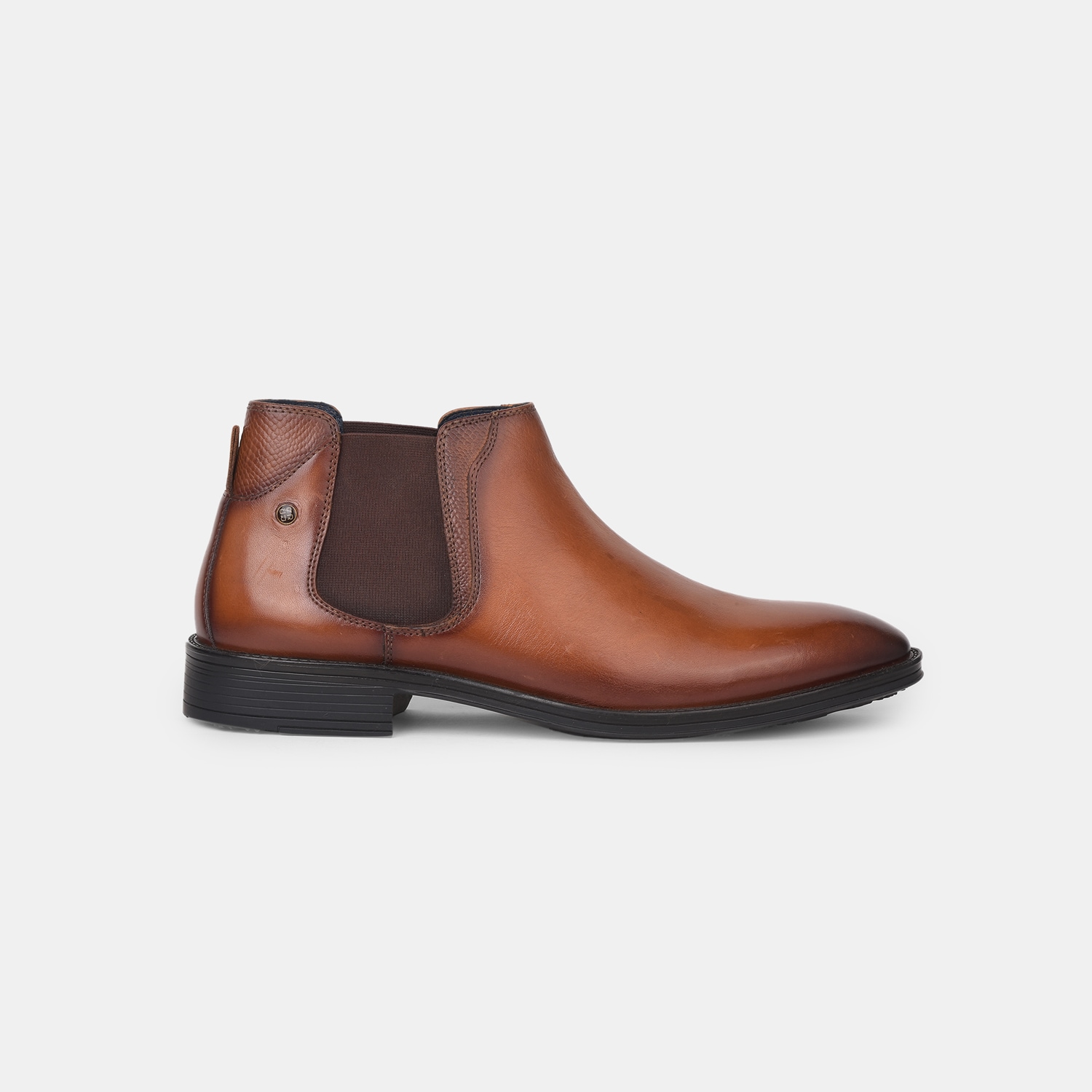 Red Label Tan Boots For Men