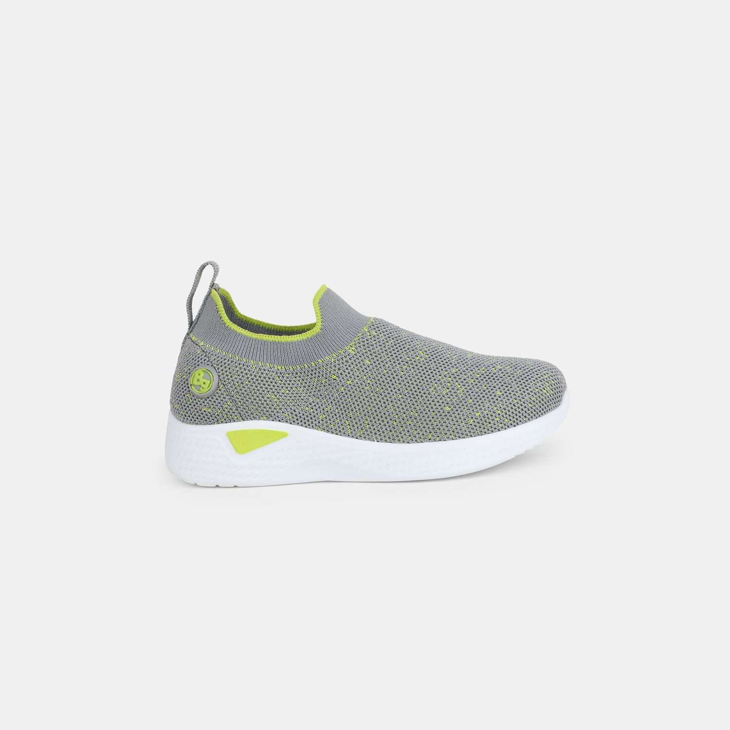 Bubblegummers Grey Casual Shoes For Kids
