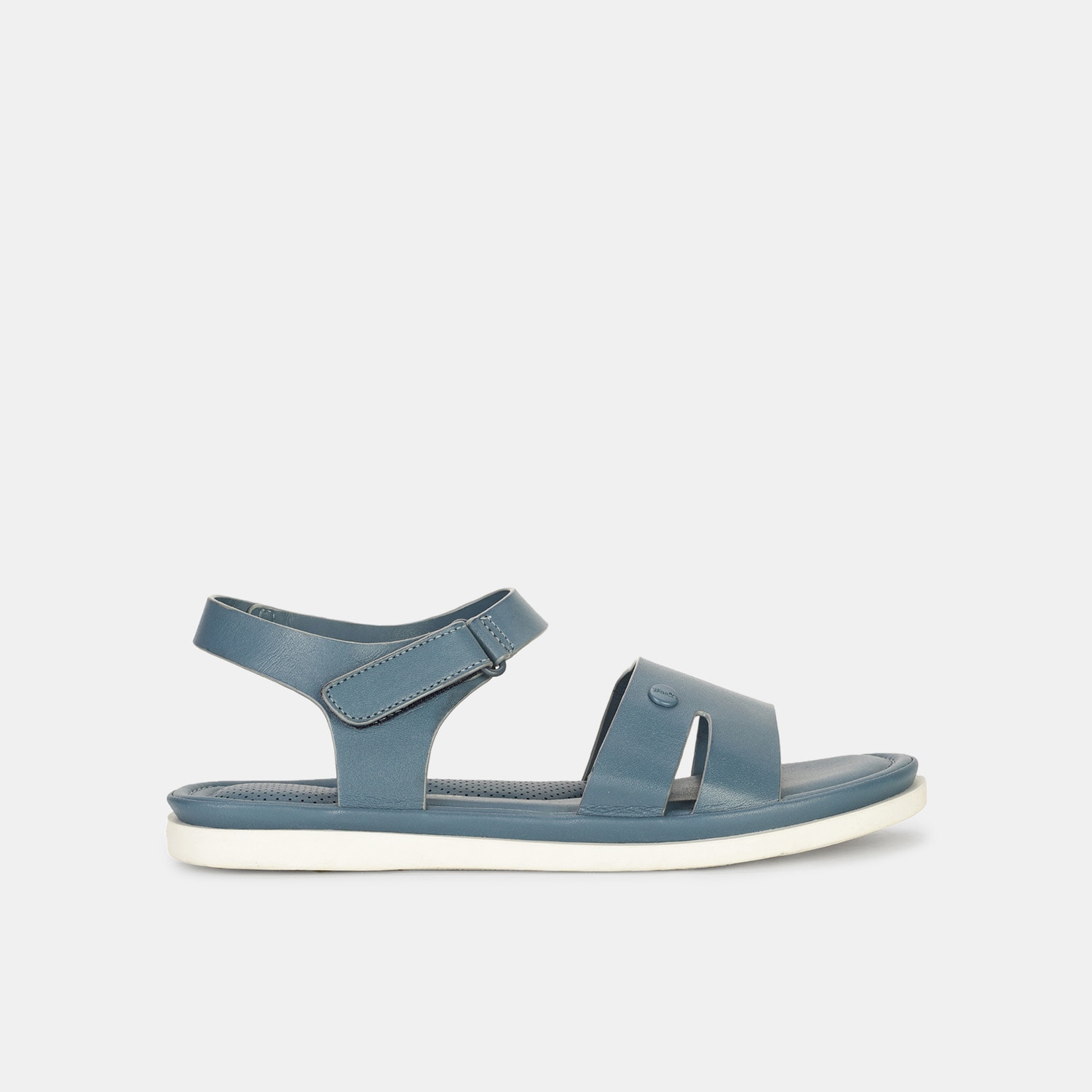 Bata comfit turqblue sandals with velcro closure for women