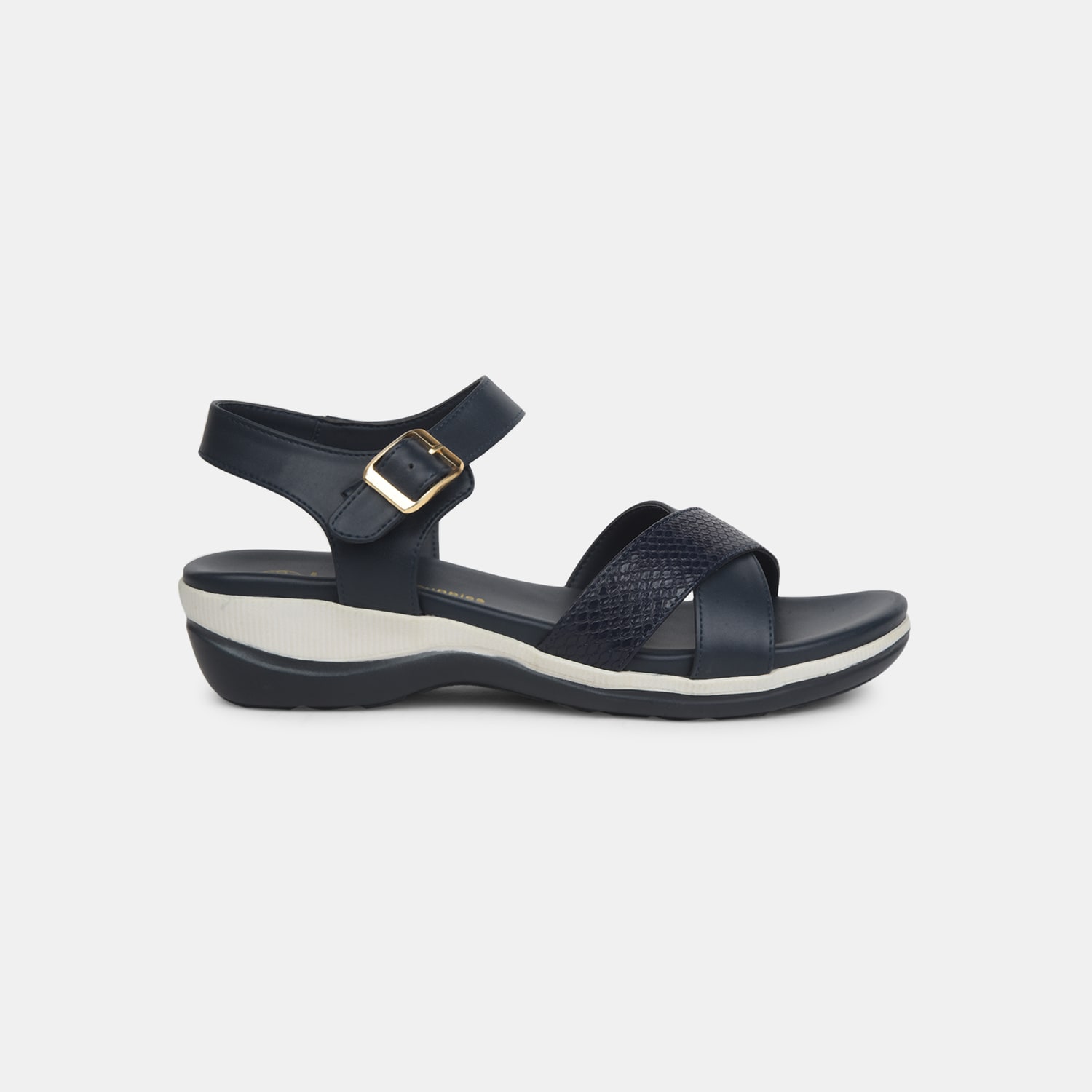 Hush Puppies Navy Heel Sandals For Women