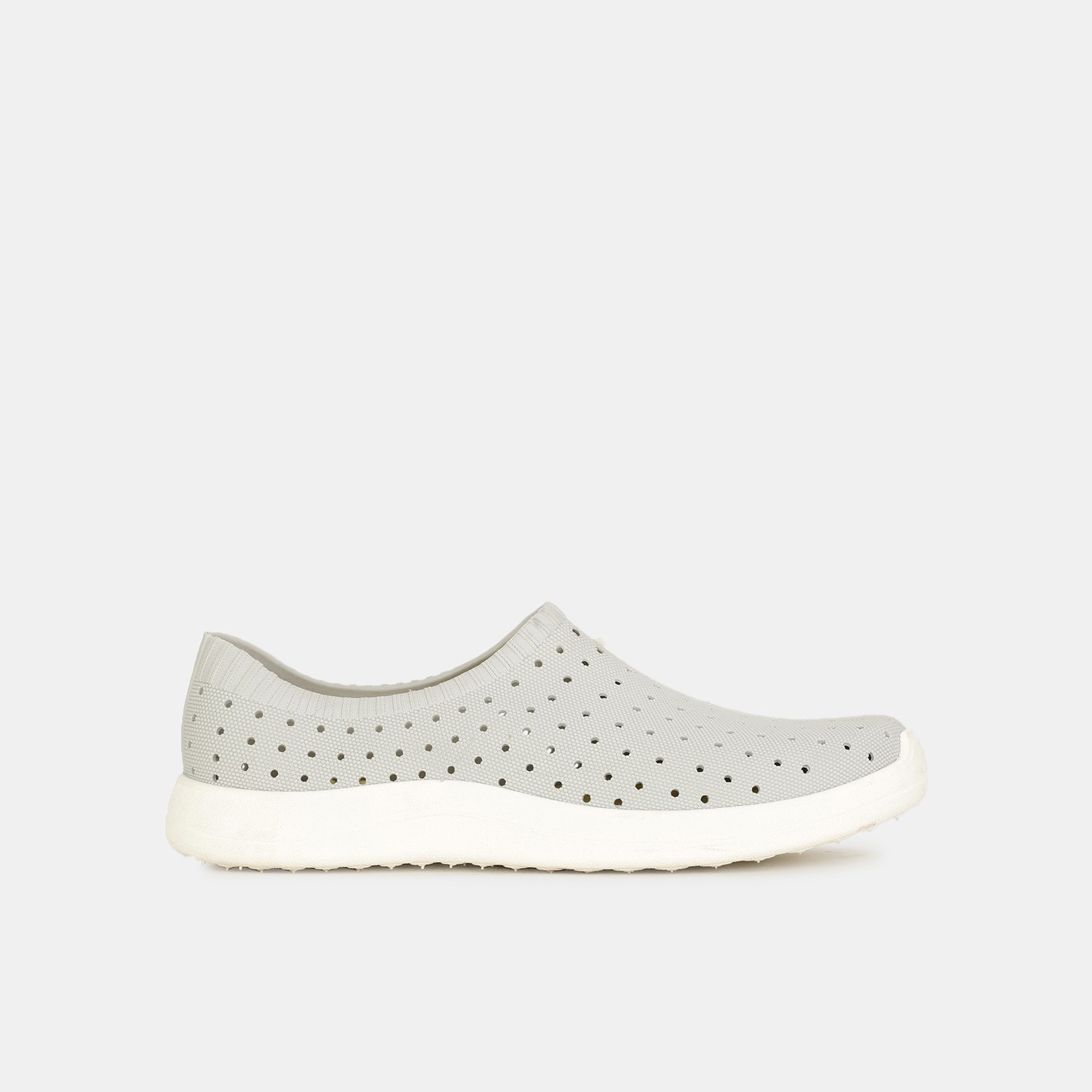 Bata Grey Casual Slip-On Shoes For Women