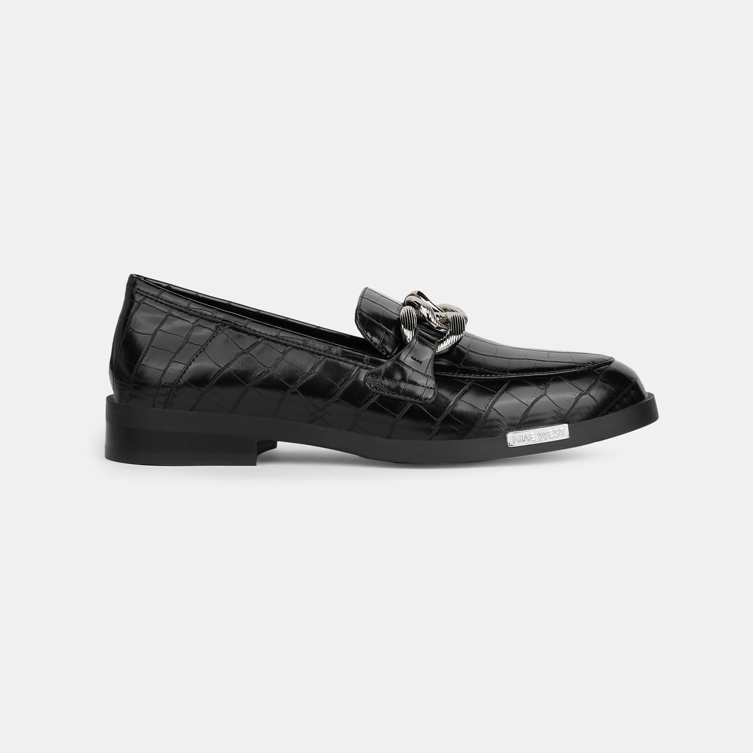 NINE WEST BLACK LOAFER FOR WOMEN