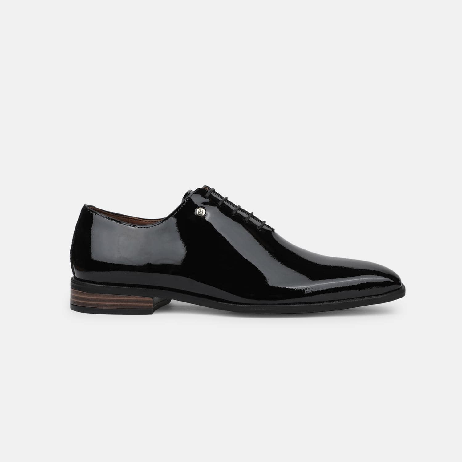 Hush Puppies Black Derby Formal Shoes For Men