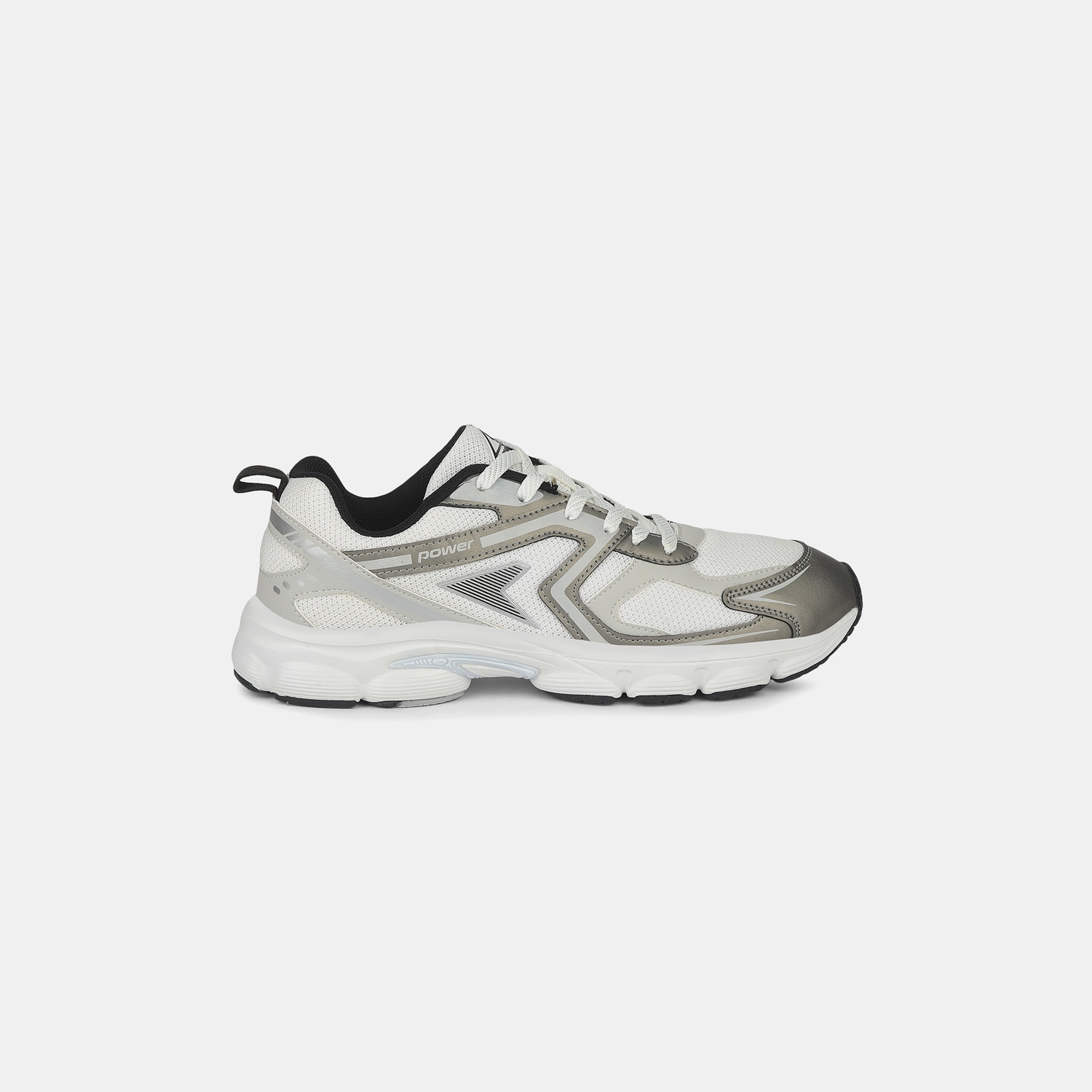 Power Silver Running Shoes For Women