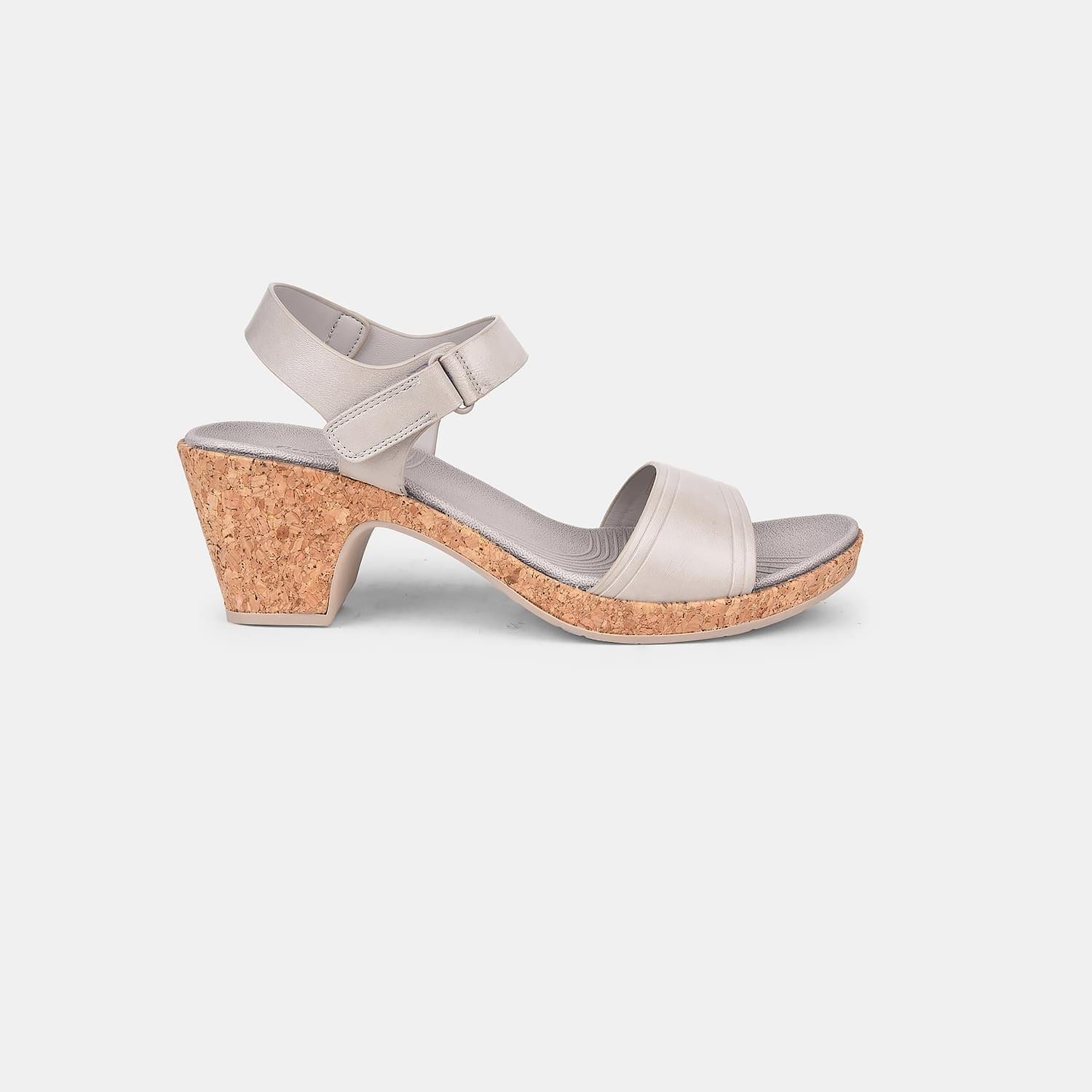 Bata Comfit Grey Sandal for Women