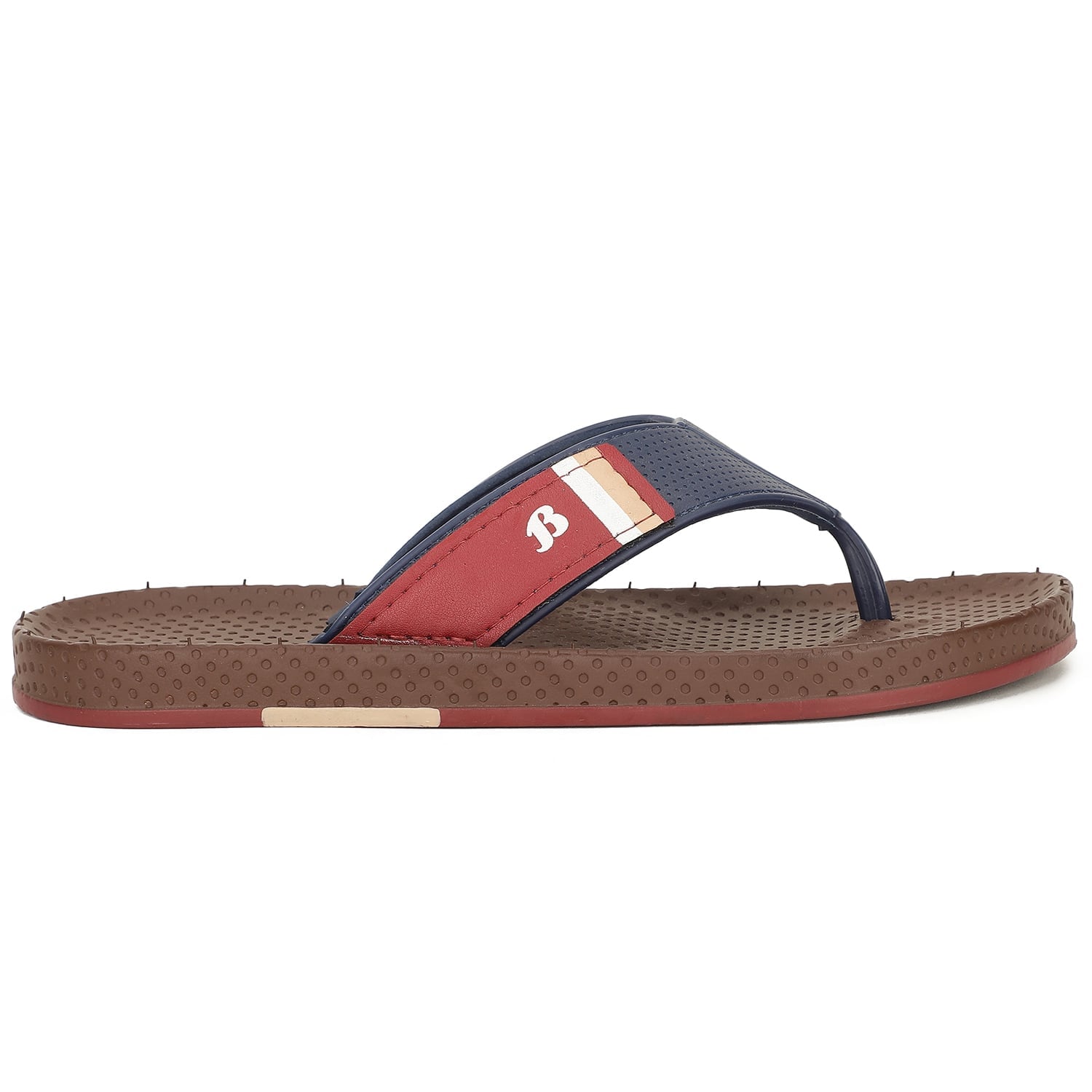 Sandak Brown Flip-Flops For Men