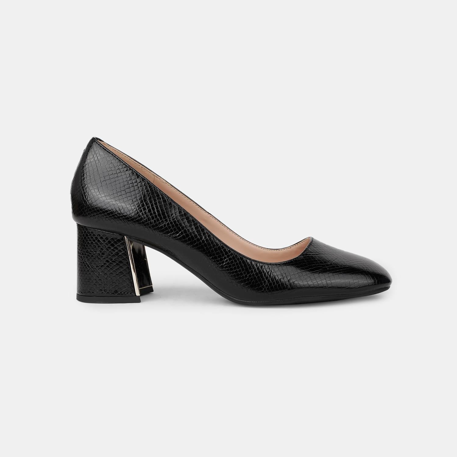 NINE WEST BLACK PUMP FOR WOMEN