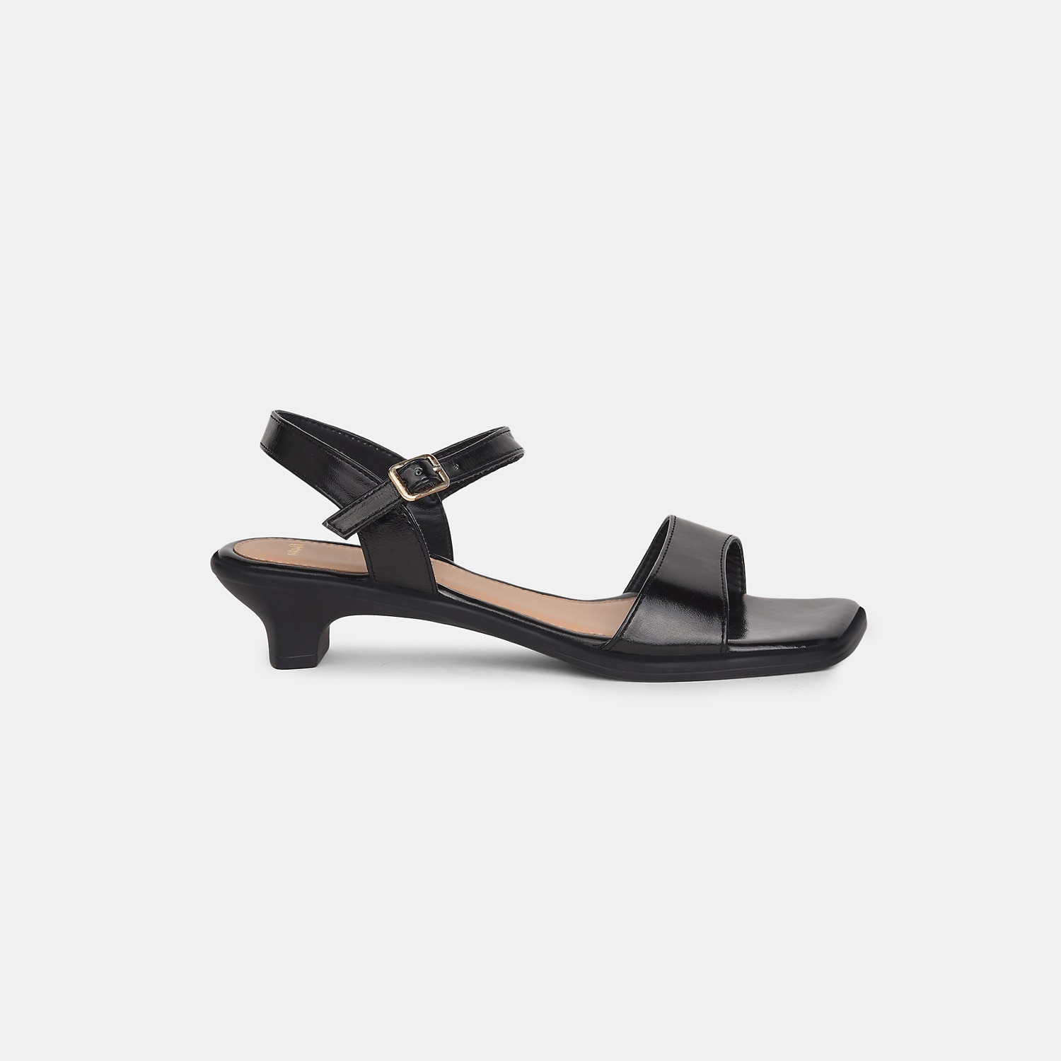 Bata Black Sandals For Women