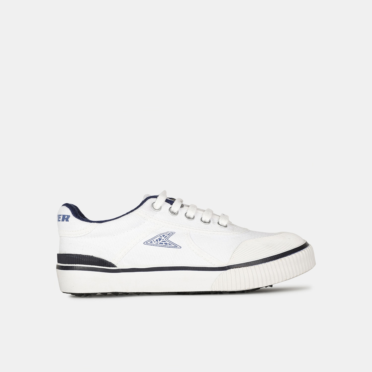 Bata White Unisex School Shoes For Kids