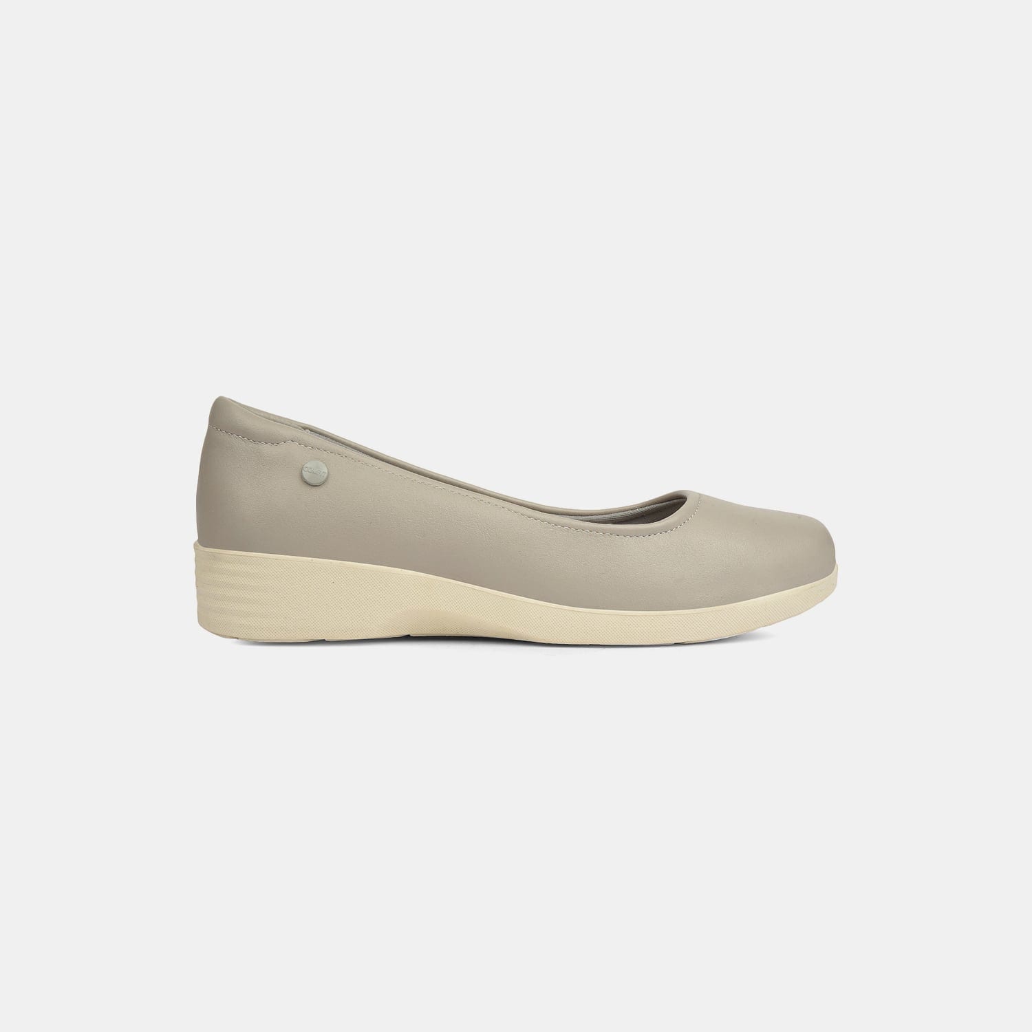 Bata Comfit Grey Ballerina For Women