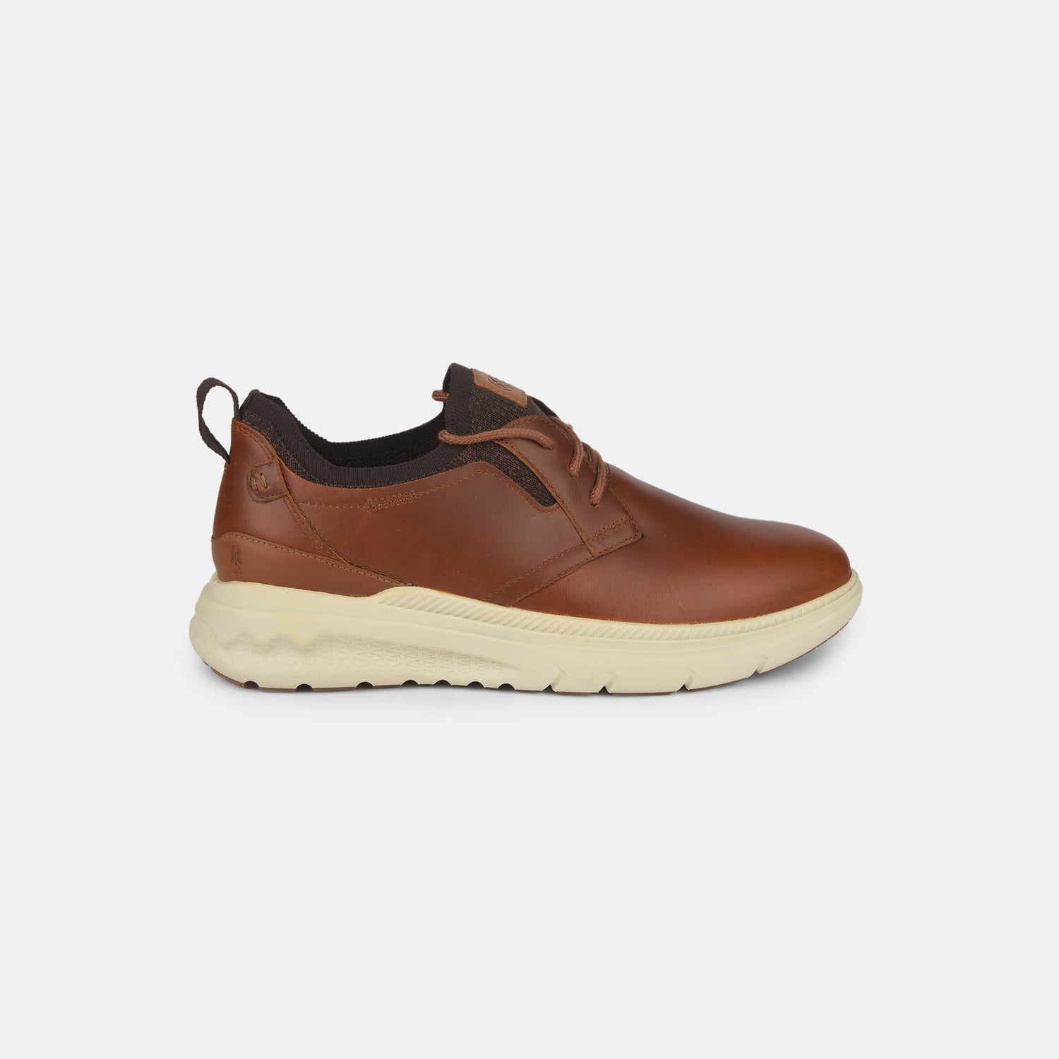 Hush Puppies Tan Casual Lace-Up Shoes For Men