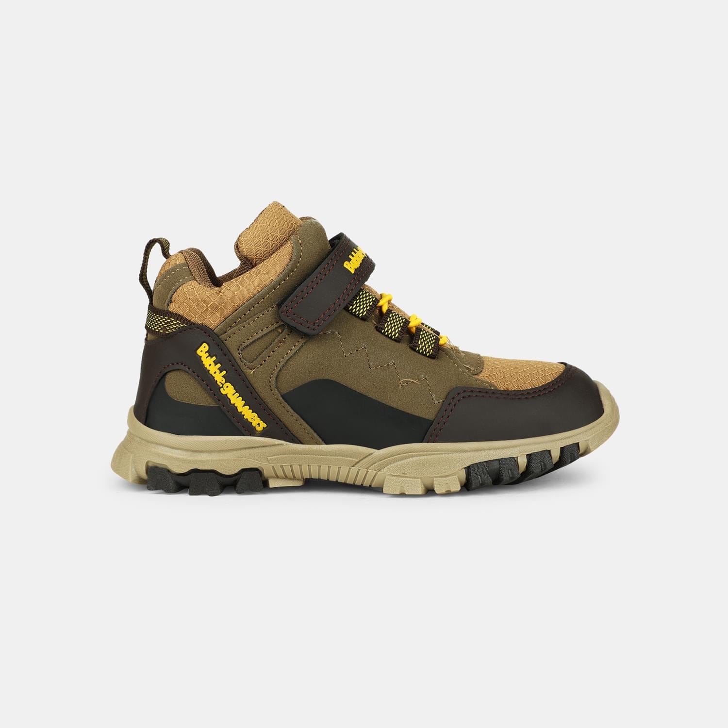 Bubblegummers brown casual shoes for kids