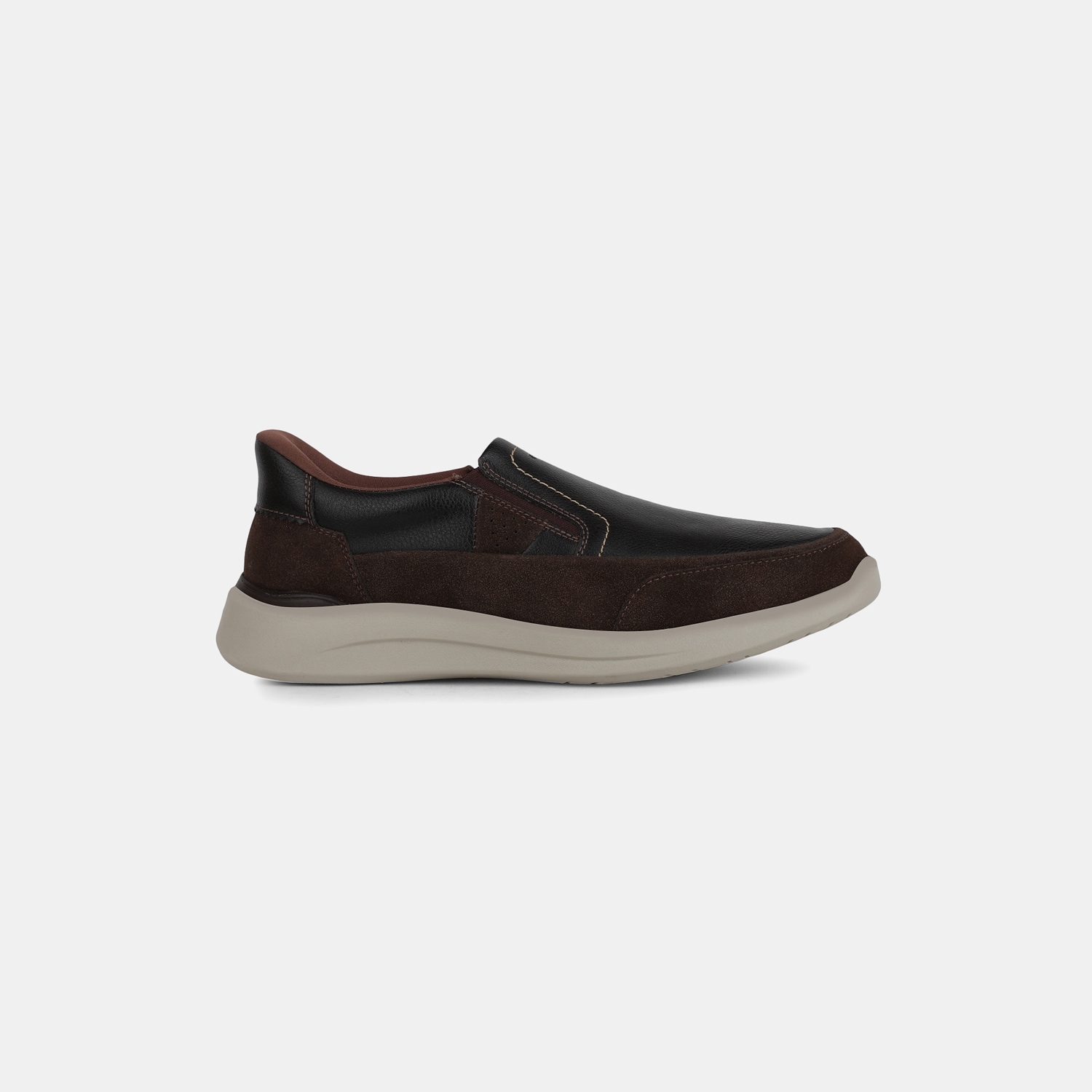 Bata Comfit Brown Casual Slip-On Shoes For Men