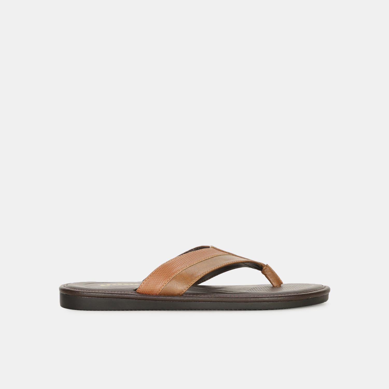Bata tan thong slippers for men