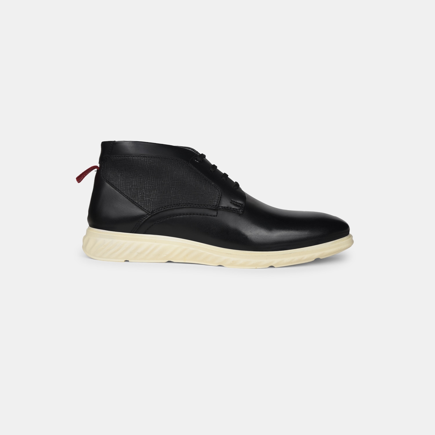 Red Label Black Boots For Men