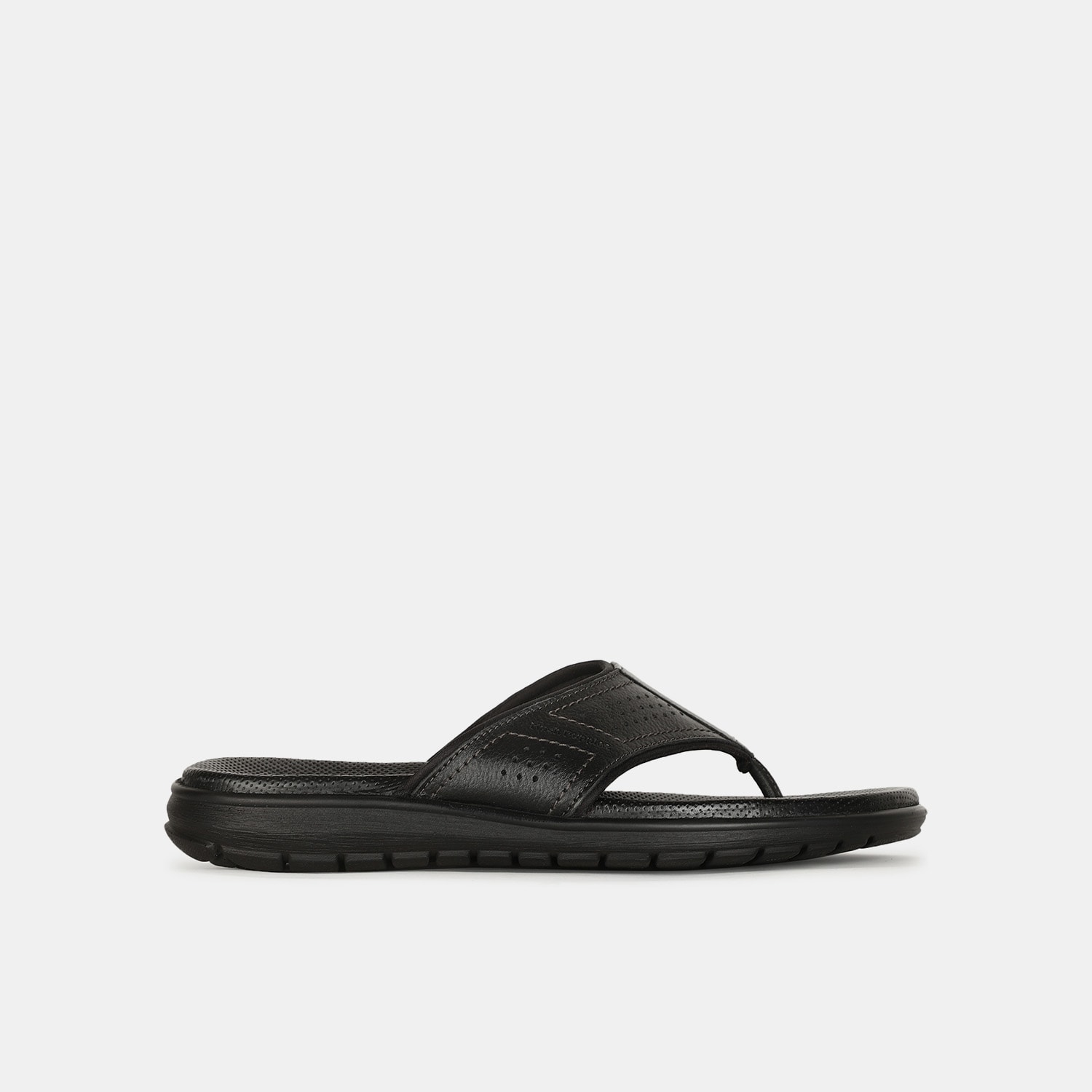 Hush Puppies Black Everyday Lifestyle Flip Flop For Men