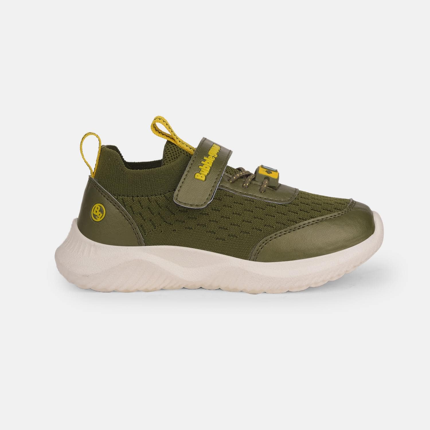 Bubblegummers Dark Green Boys Casual Shoes for Kids