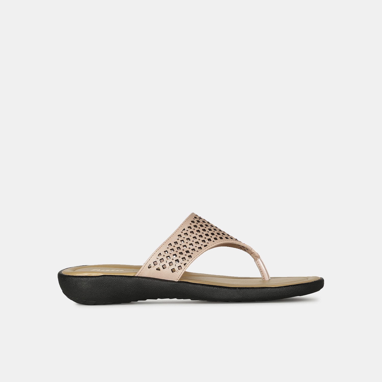 Bata red thong slippers for women