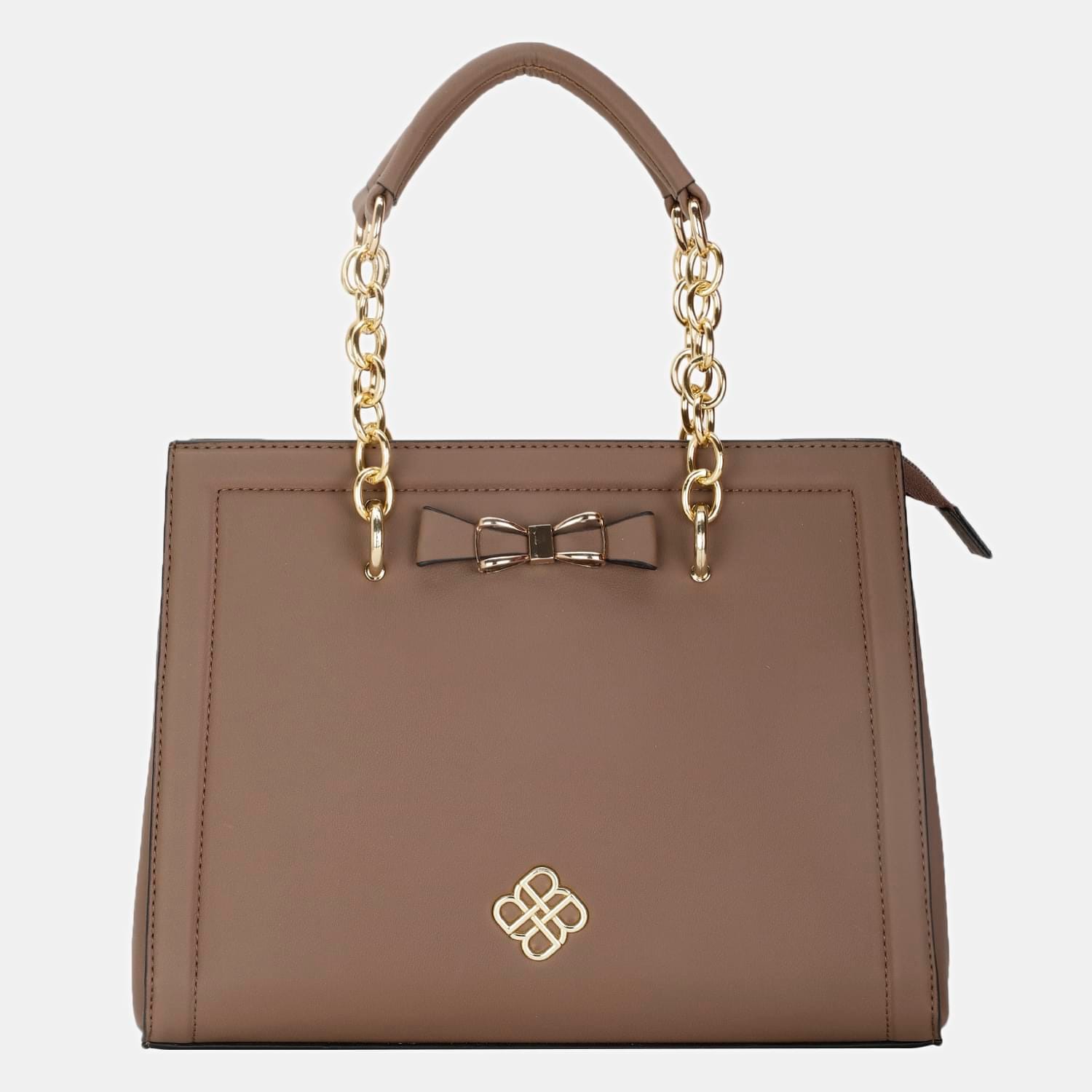Bata Red Label Brown Hand Bag For Women