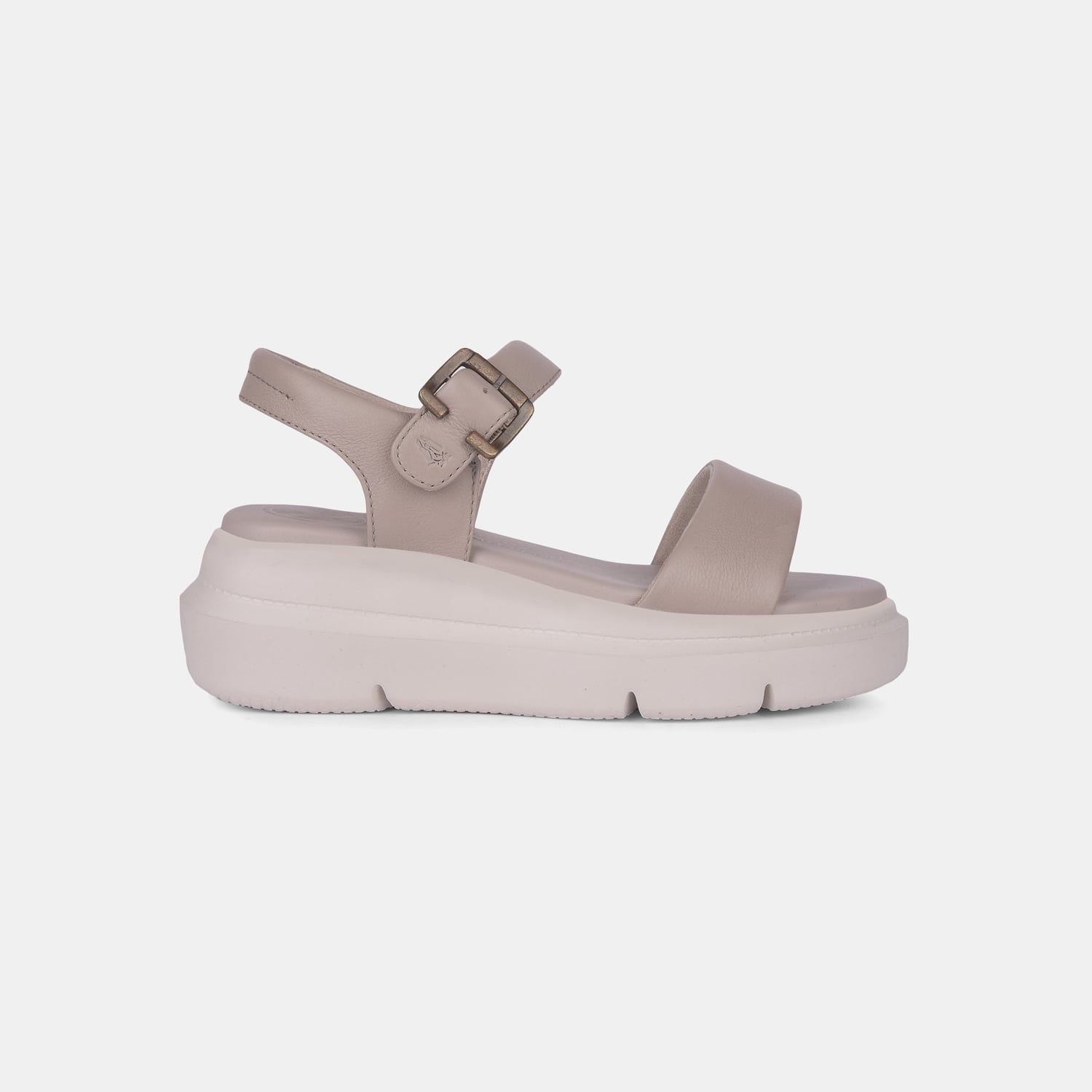 Hush Puppies Gunmetal Sandal For Women