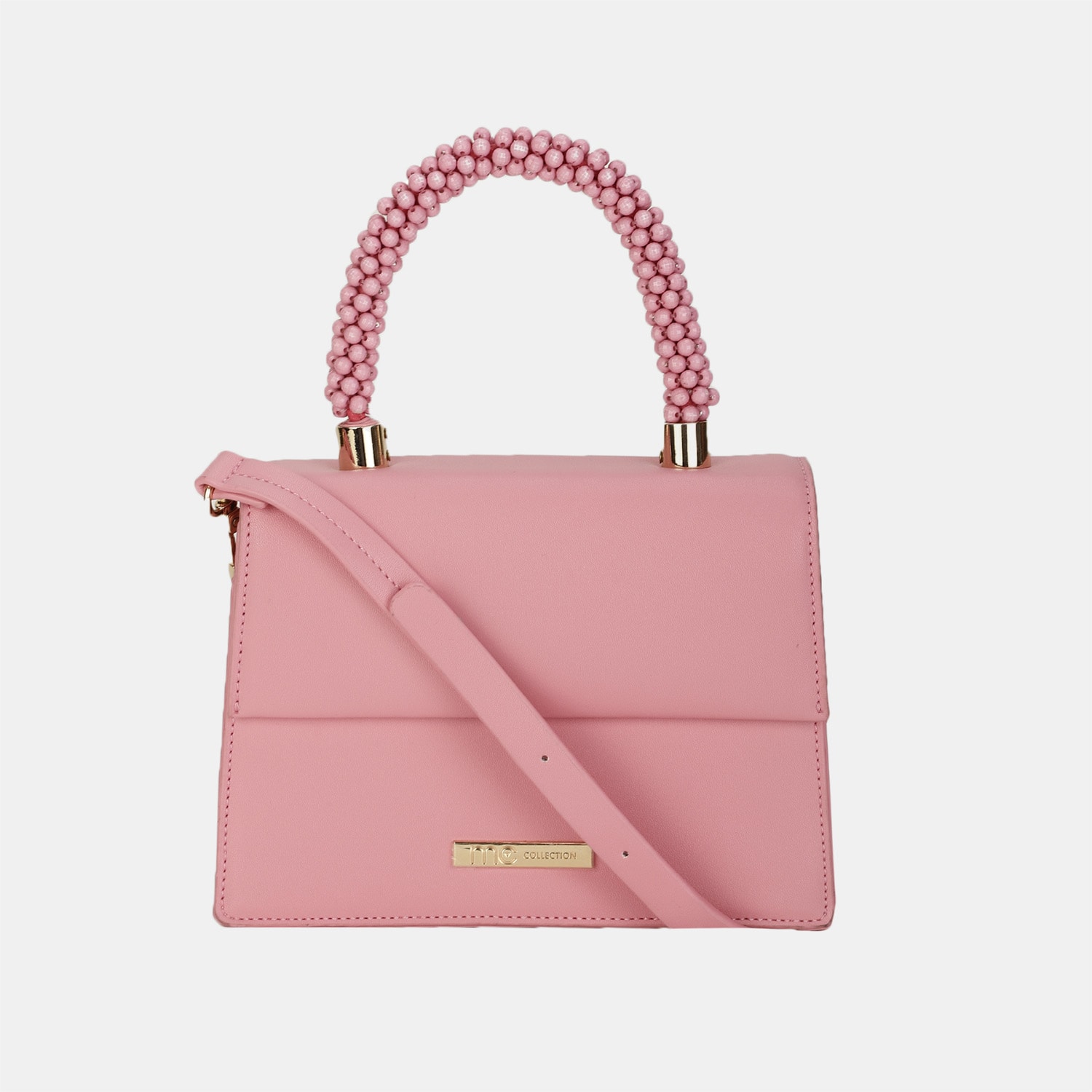 Bata Red Label Grey Hand Bag For Women