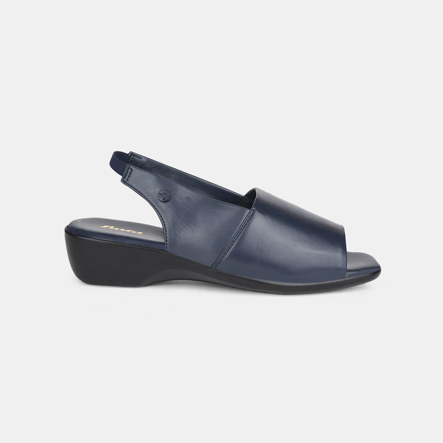 Bata Navy Sandals For Women