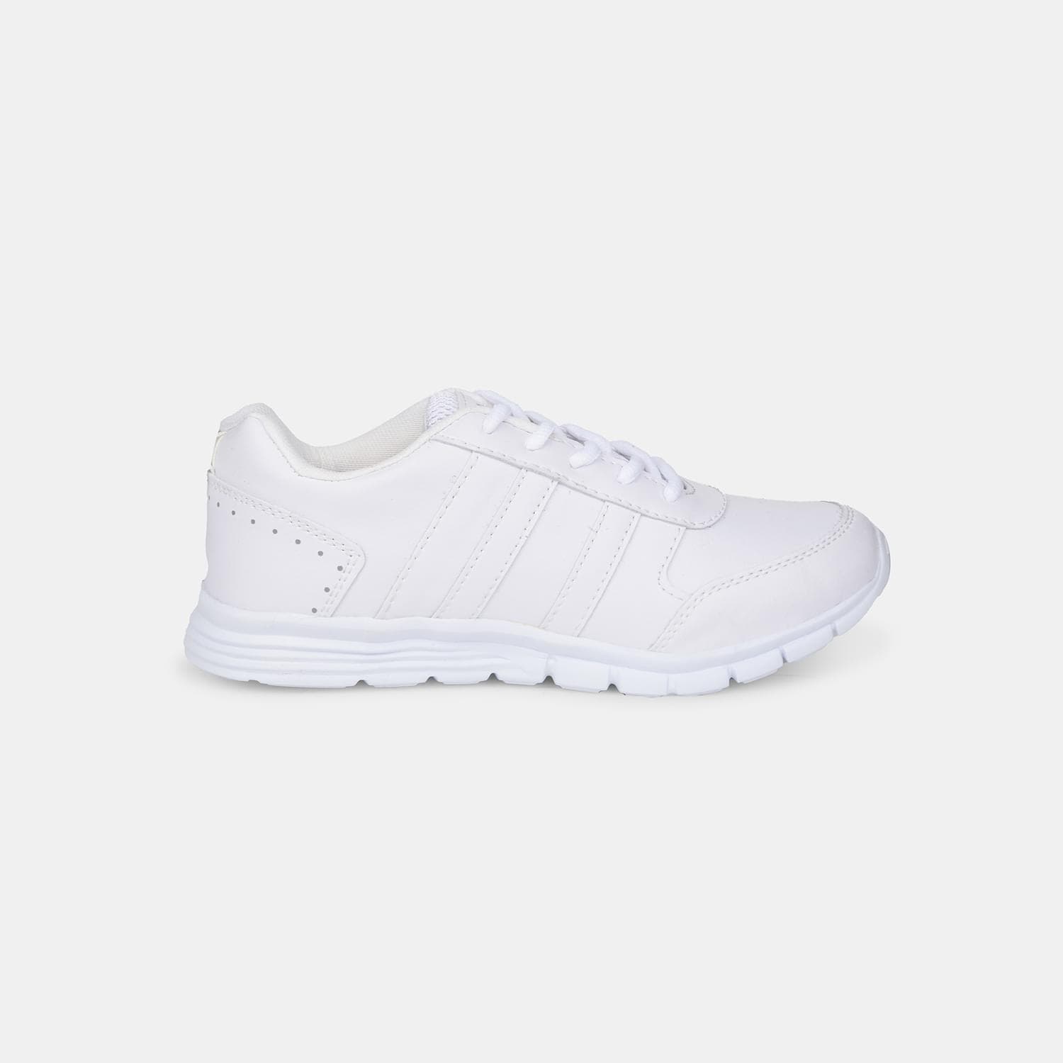 Bata White School Shoes For Boys