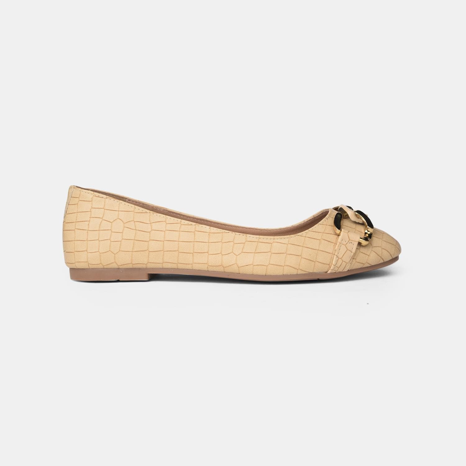 BATA OFFWHITE BALLERINA FOR WOMEN