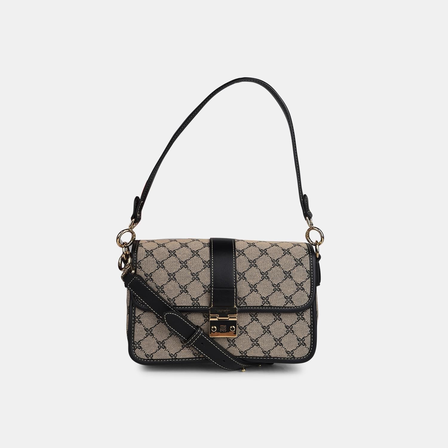 NINE WEST LIGHT BROWN HAND BAG FOR WOMEN