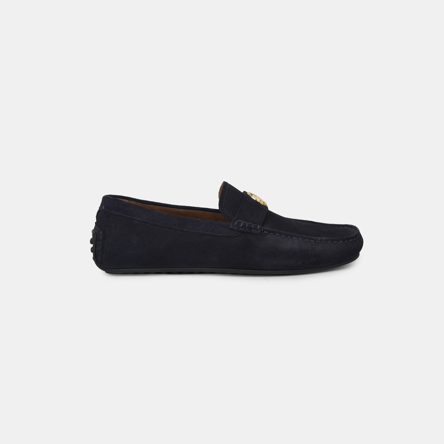 Hush Puppies Navy Loafers For Men