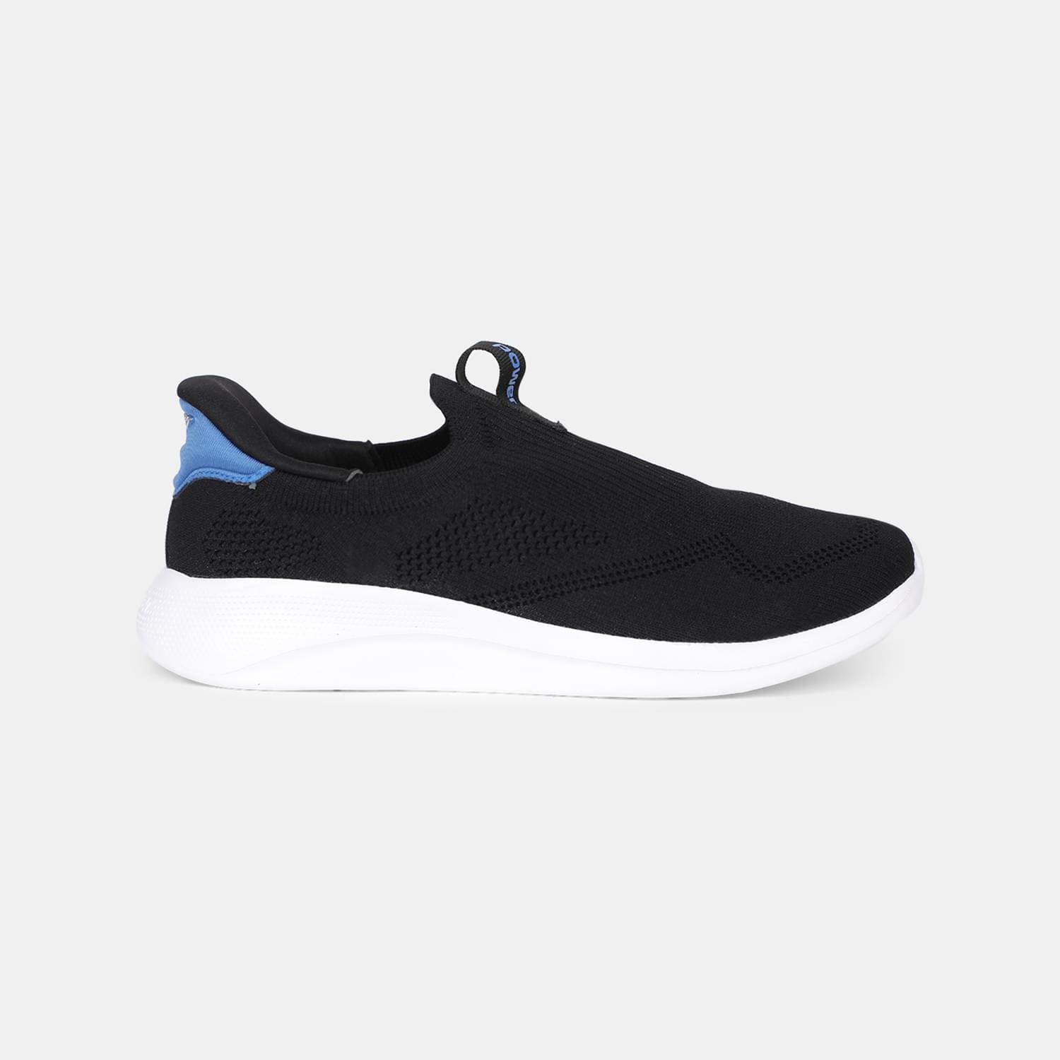 BATA BLACK SLIP-ON CASUAL SHOES FOR GIRLS