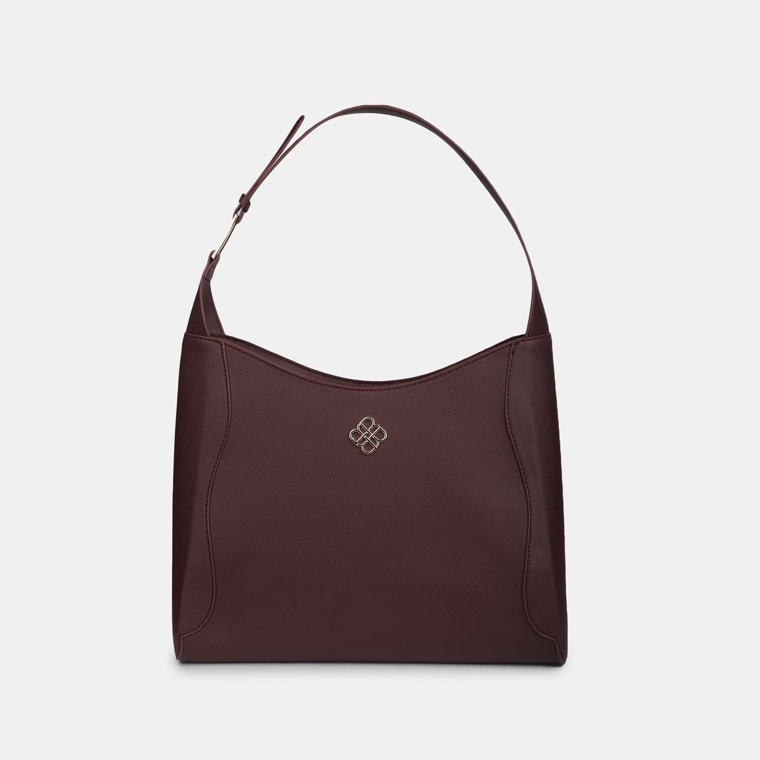 Marie Claire Maroon Handbag For Women