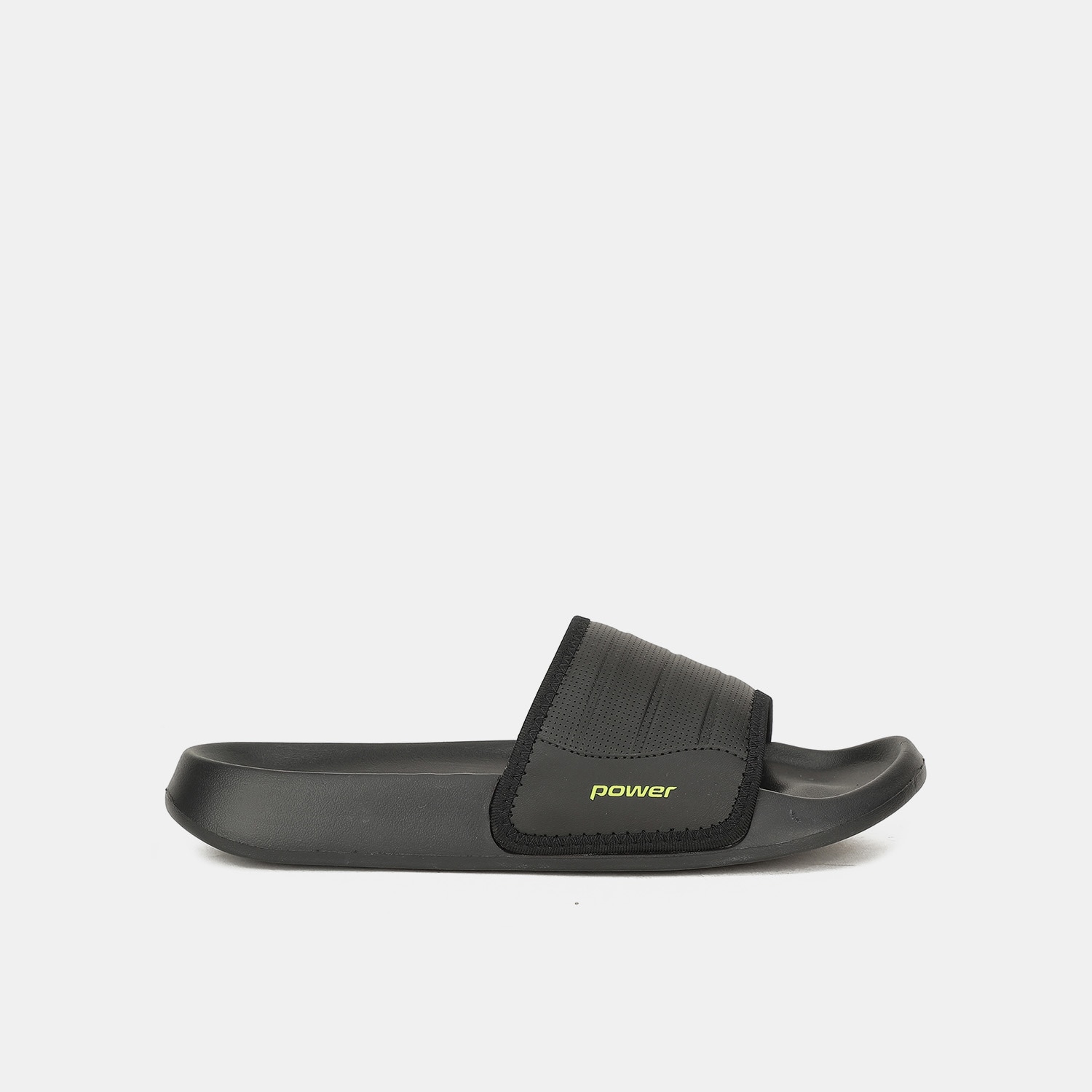 Power Black Flip Flops For Men