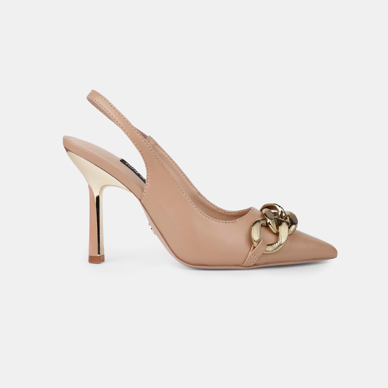 NINE WEST NUDE SANDAL FOR WOMEN