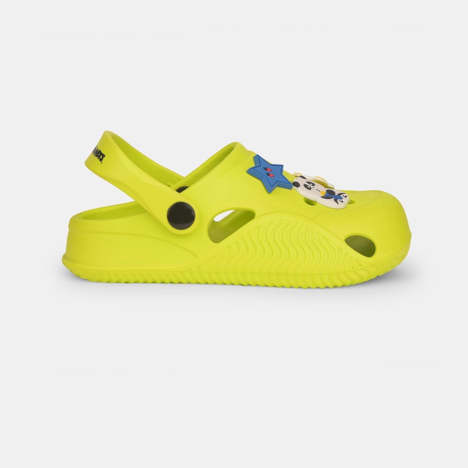 Bubblegummers Neon-Green Unisex Sandal for Kids