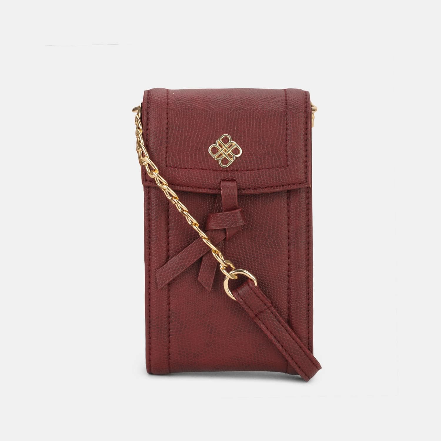BATA RED LABEL MAROON HAND BAG FOR WOMEN