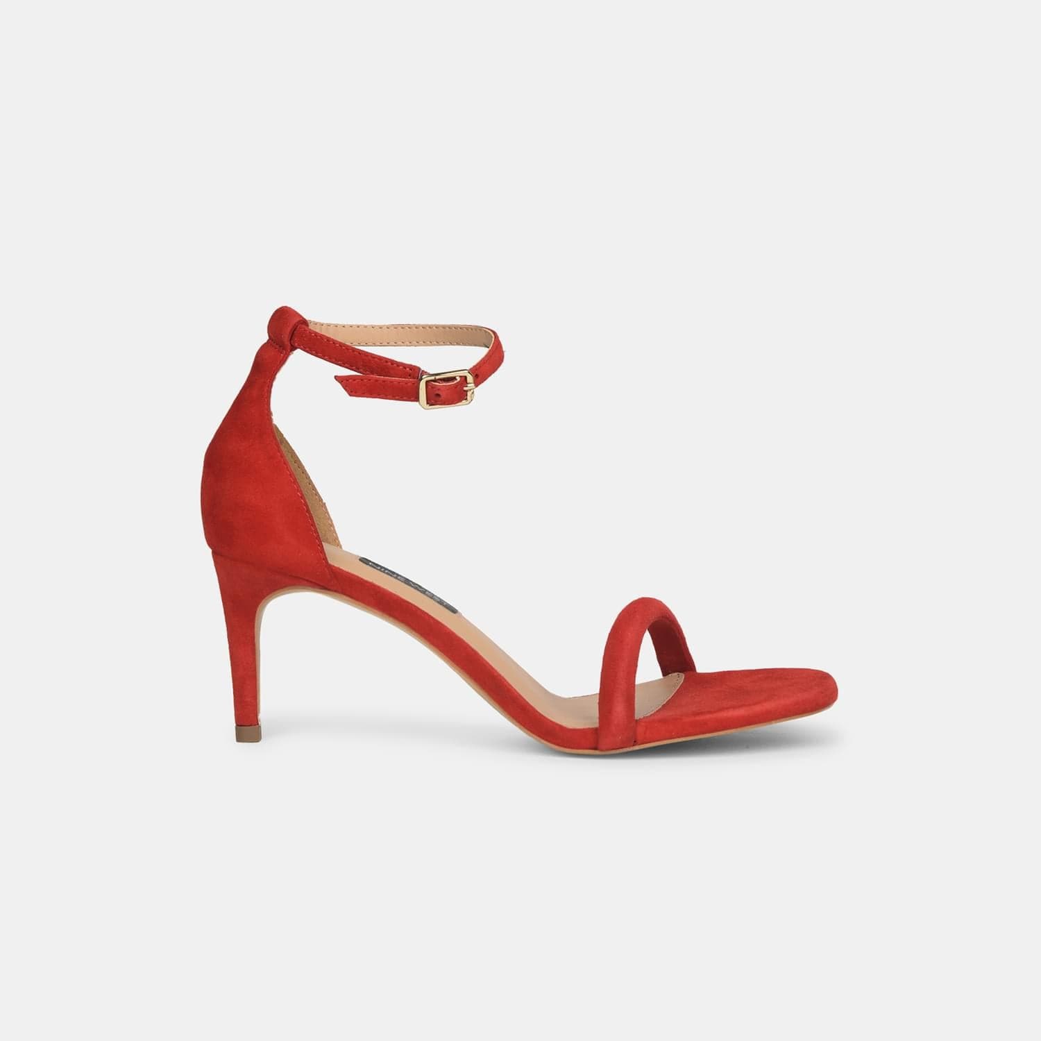 NINE WEST RED SANDALS FOR WOMEN