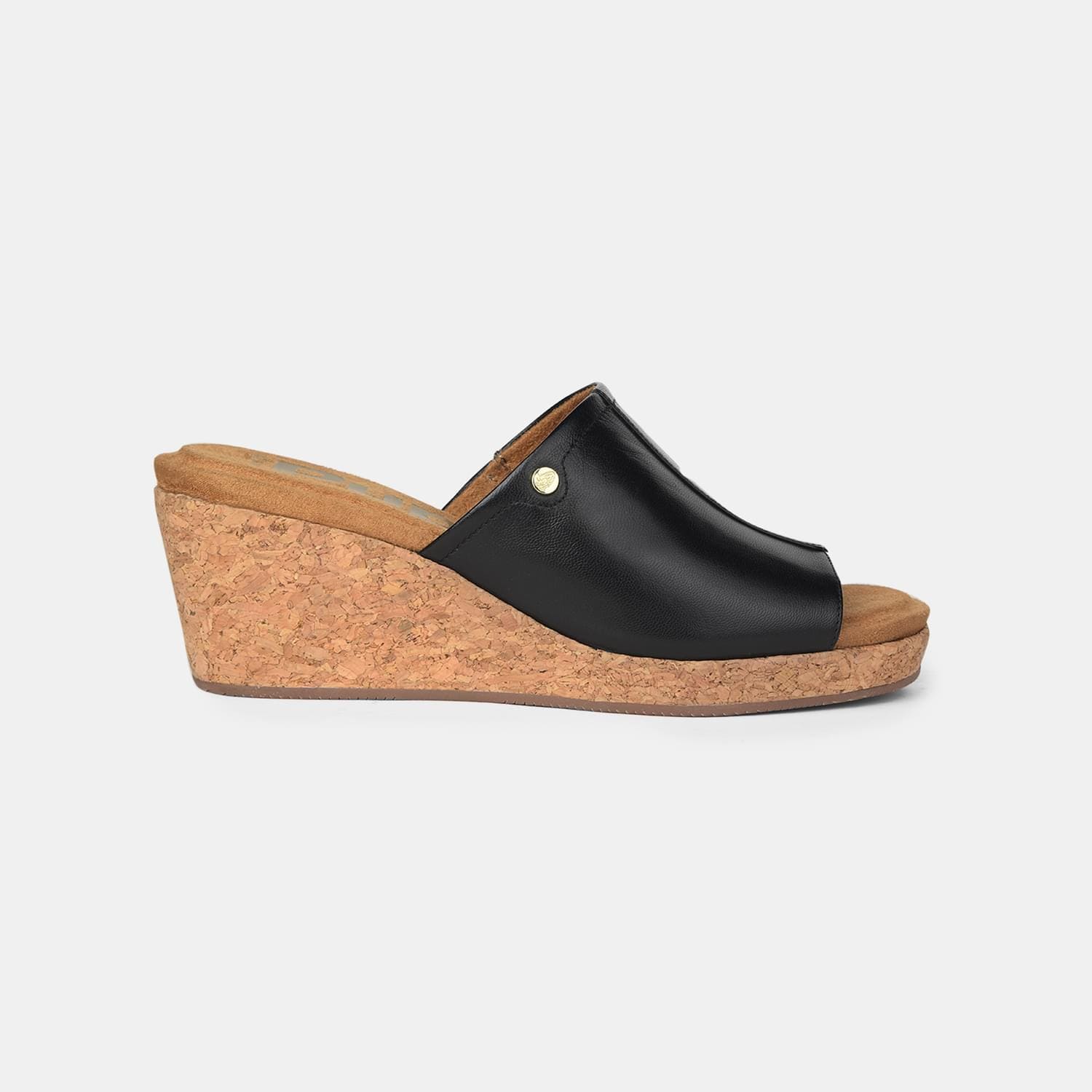 Hush Puppies Black Mule For Women