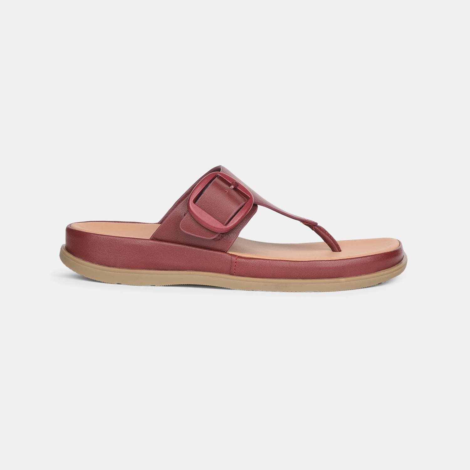 Hush Puppies Red Thongs For Women