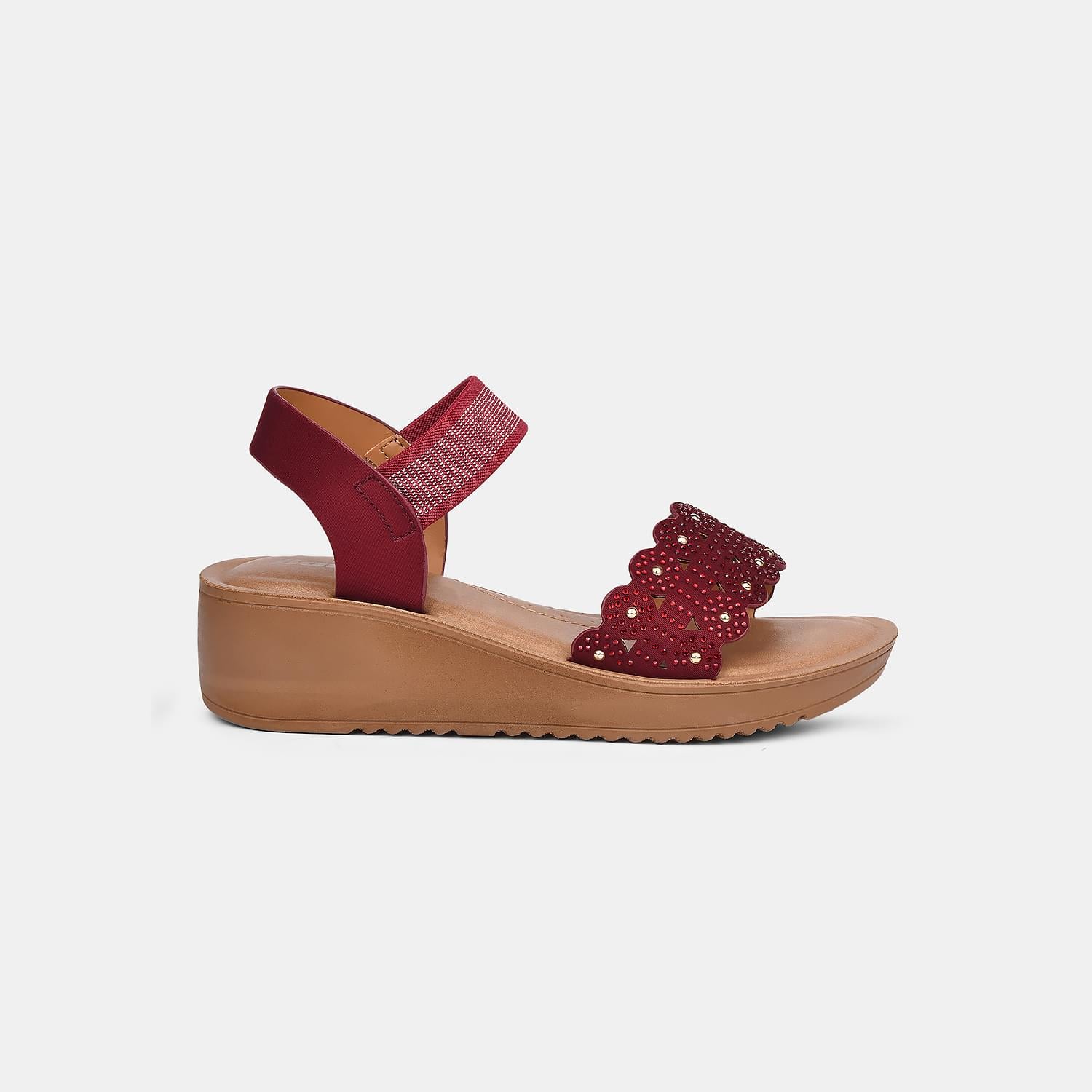 Bata Pink Sandals For Women