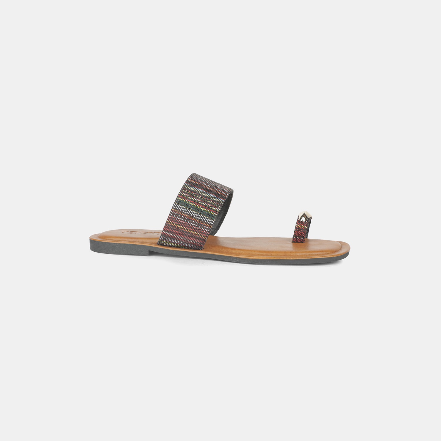 Bata Black Toe Ring For Women