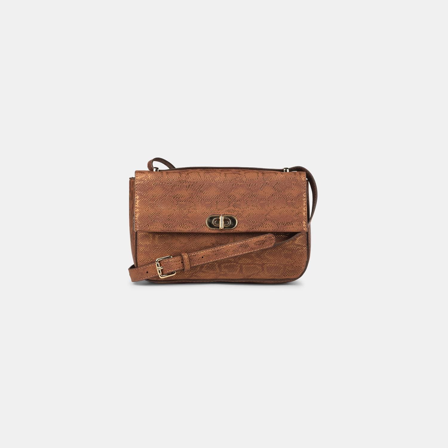 BATA RED LABEL DARK BROWN HAND BAG FOR WOMEN