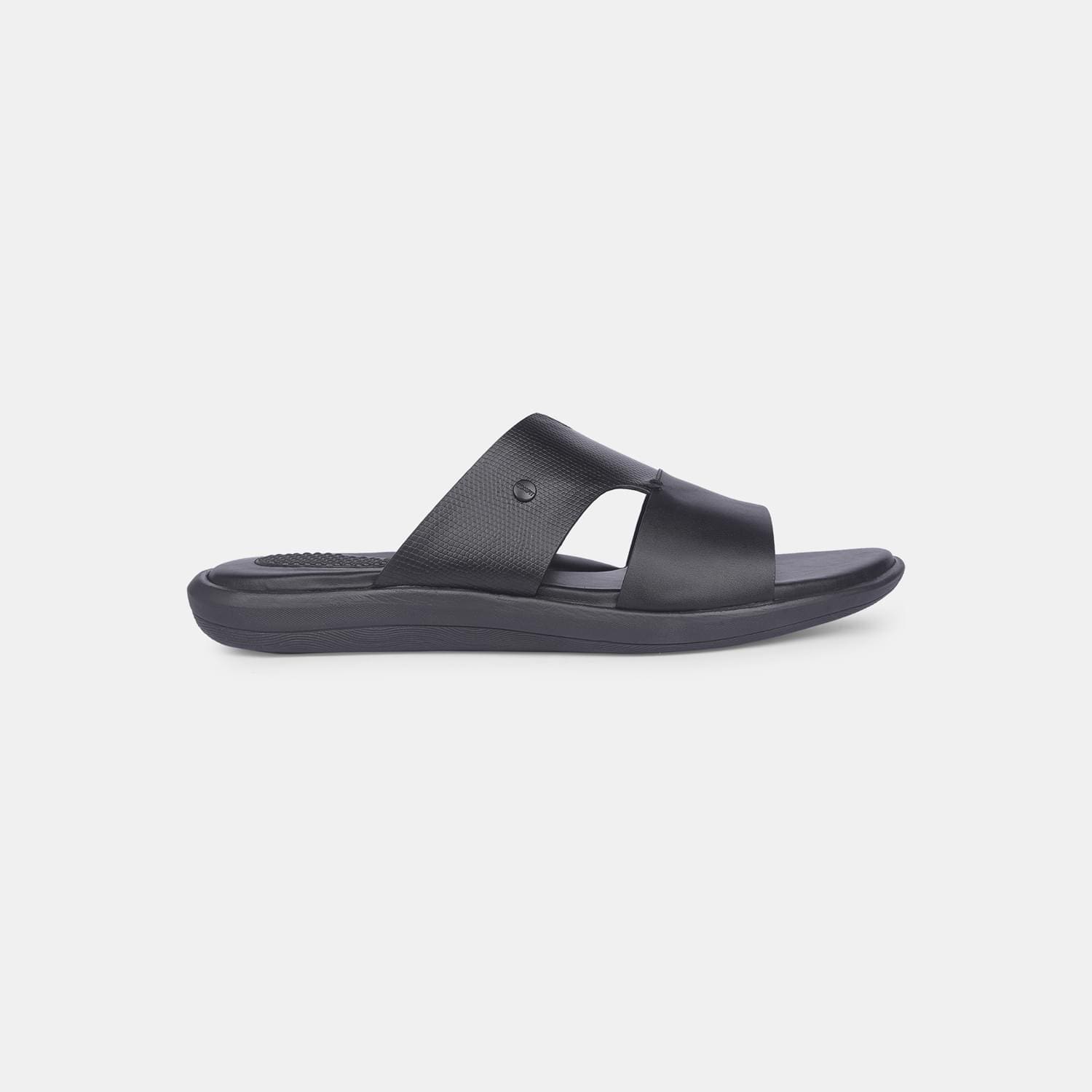Bata comfit black sandals for men