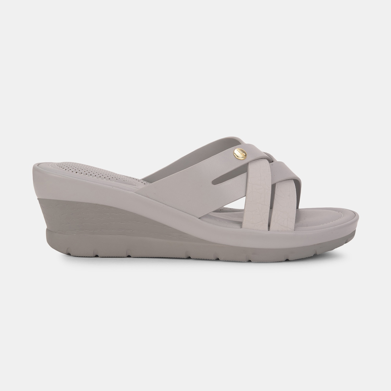 Bata Comfit Grey Mules for Women