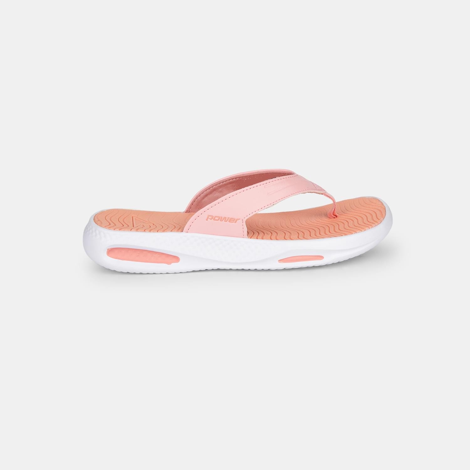 Power Peach Flip Flops For Women