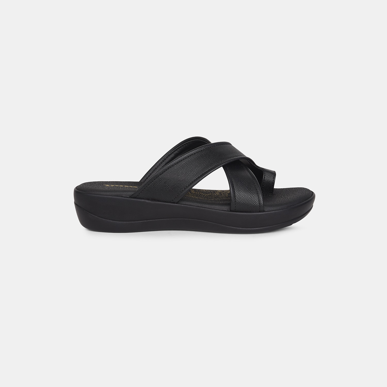 Bata Black Toe Ring For Women