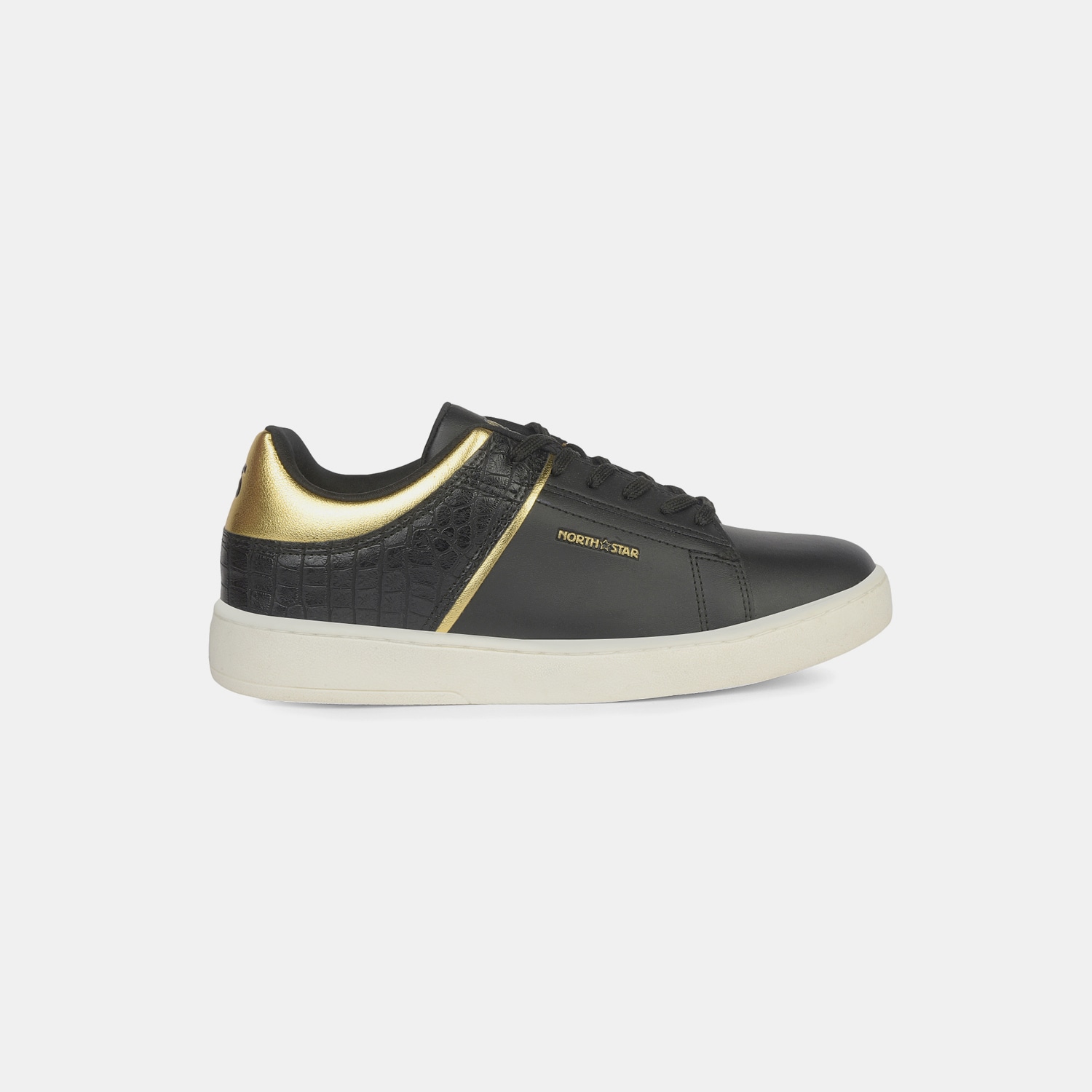 North Star Black Sneaker For Women