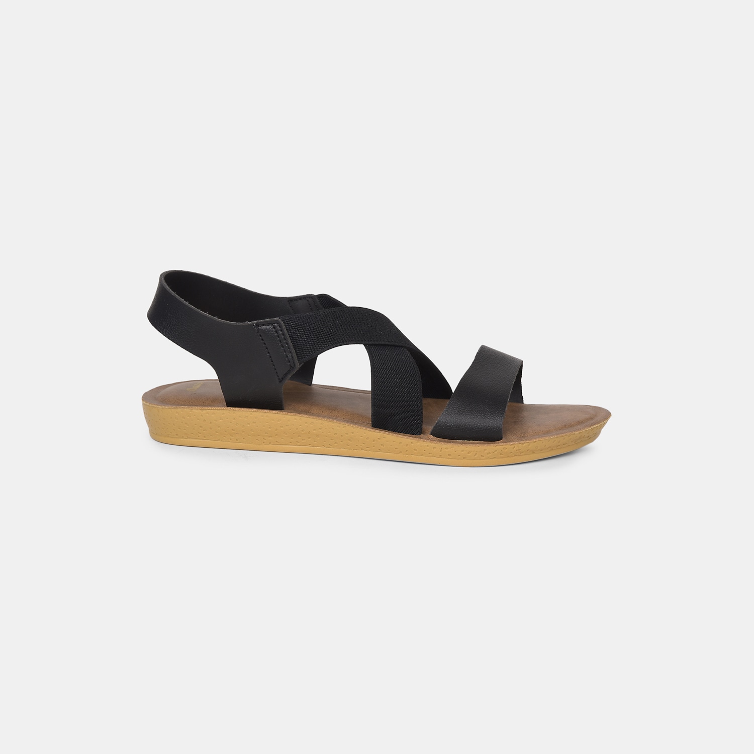 Bata Black Sandals For Women