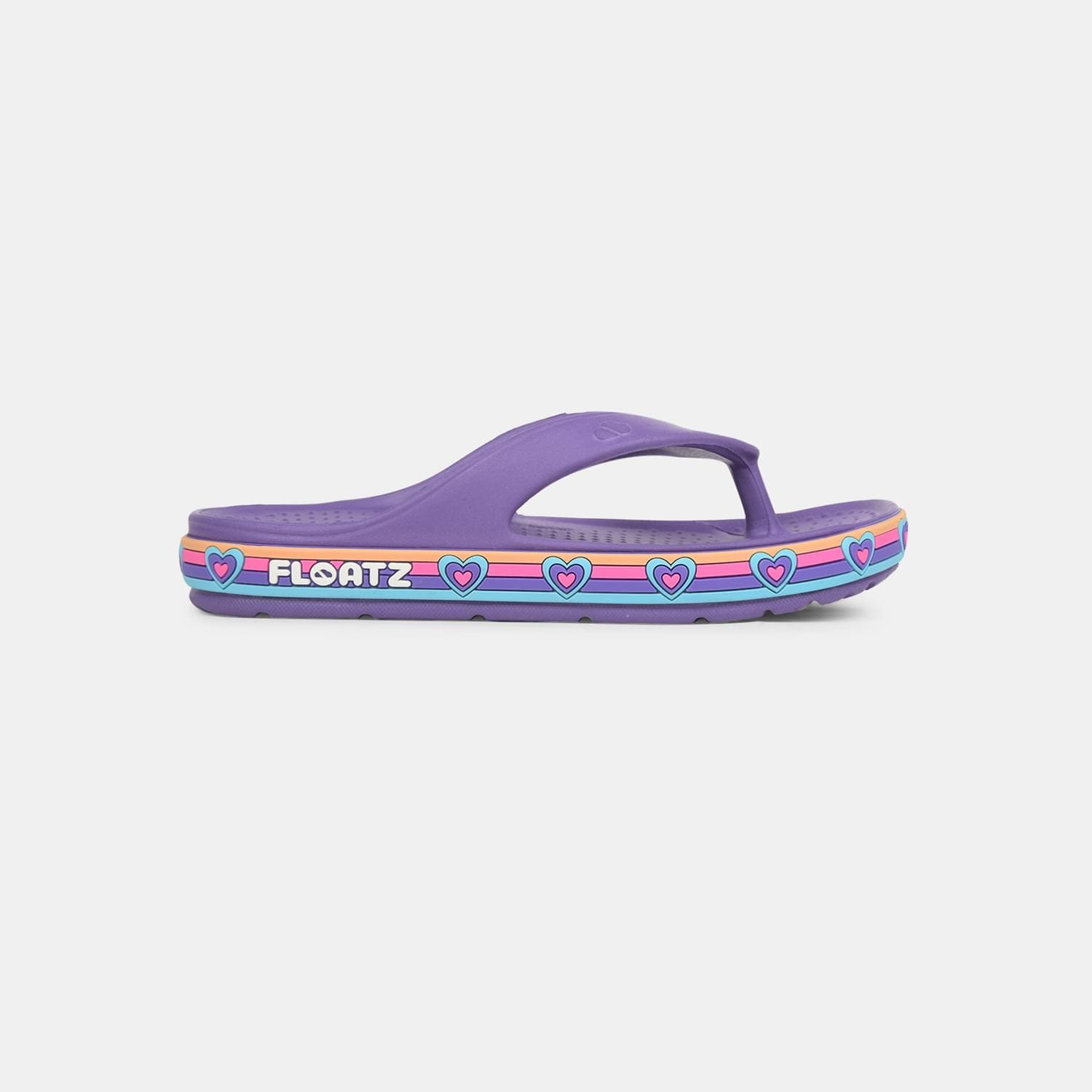Floatz Purple Flip Flops For Girls