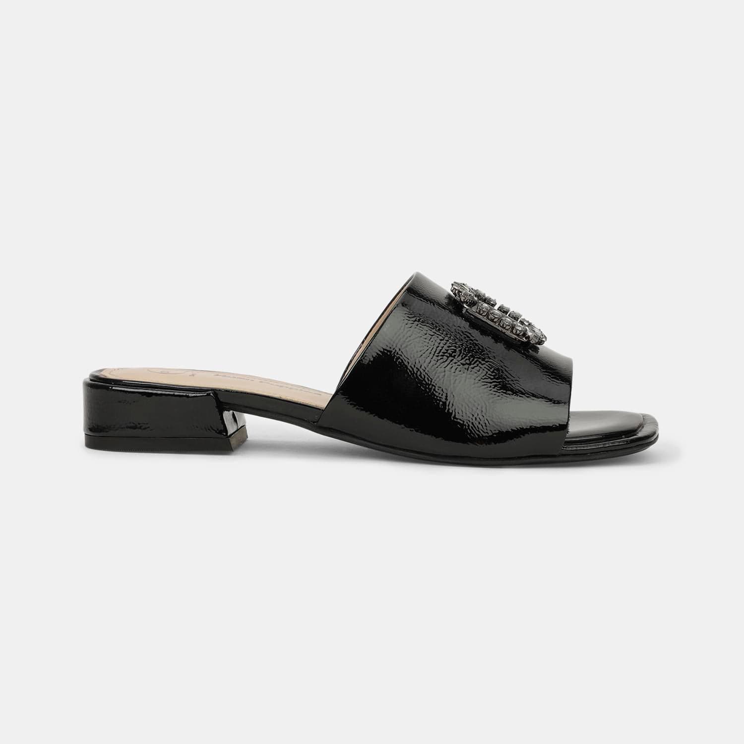 Hush Puppies Black Mule For Women